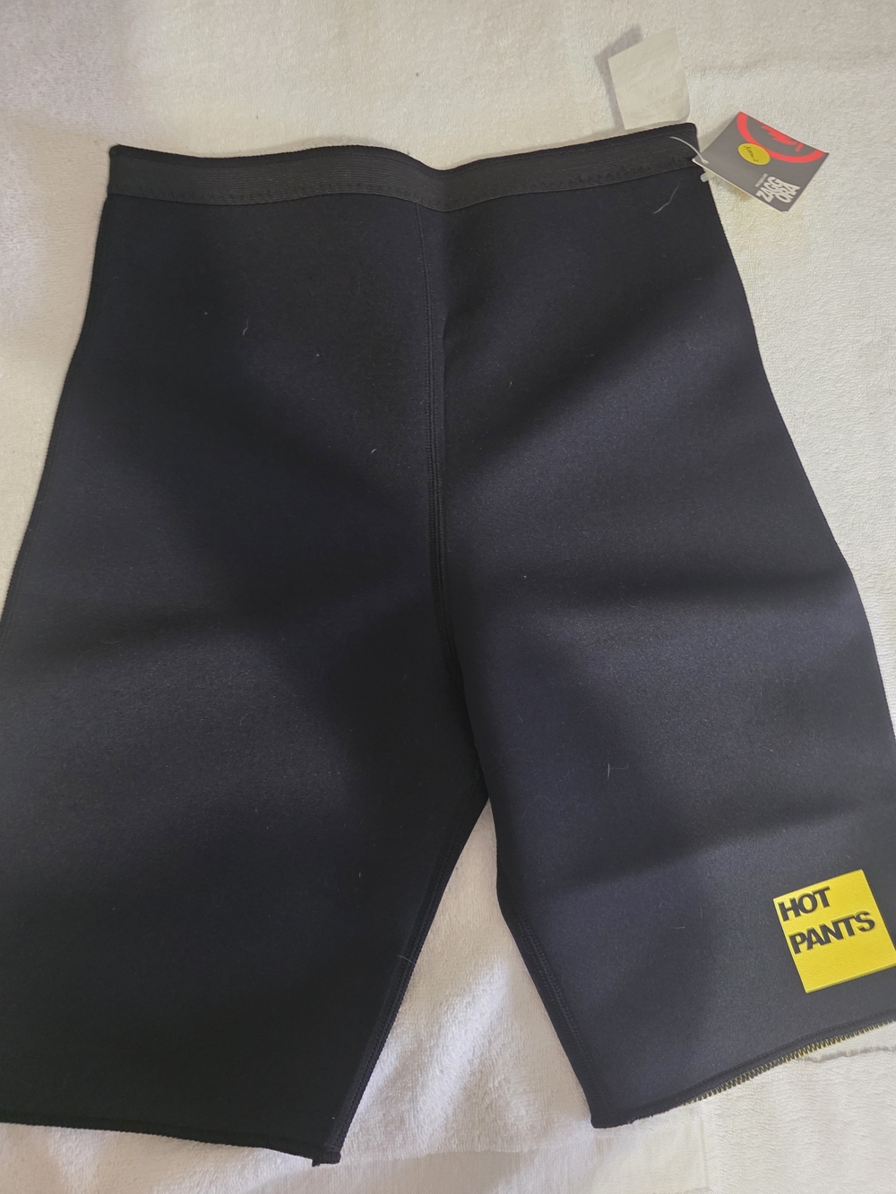 Black Neoprene Sauna Shapper Shorts